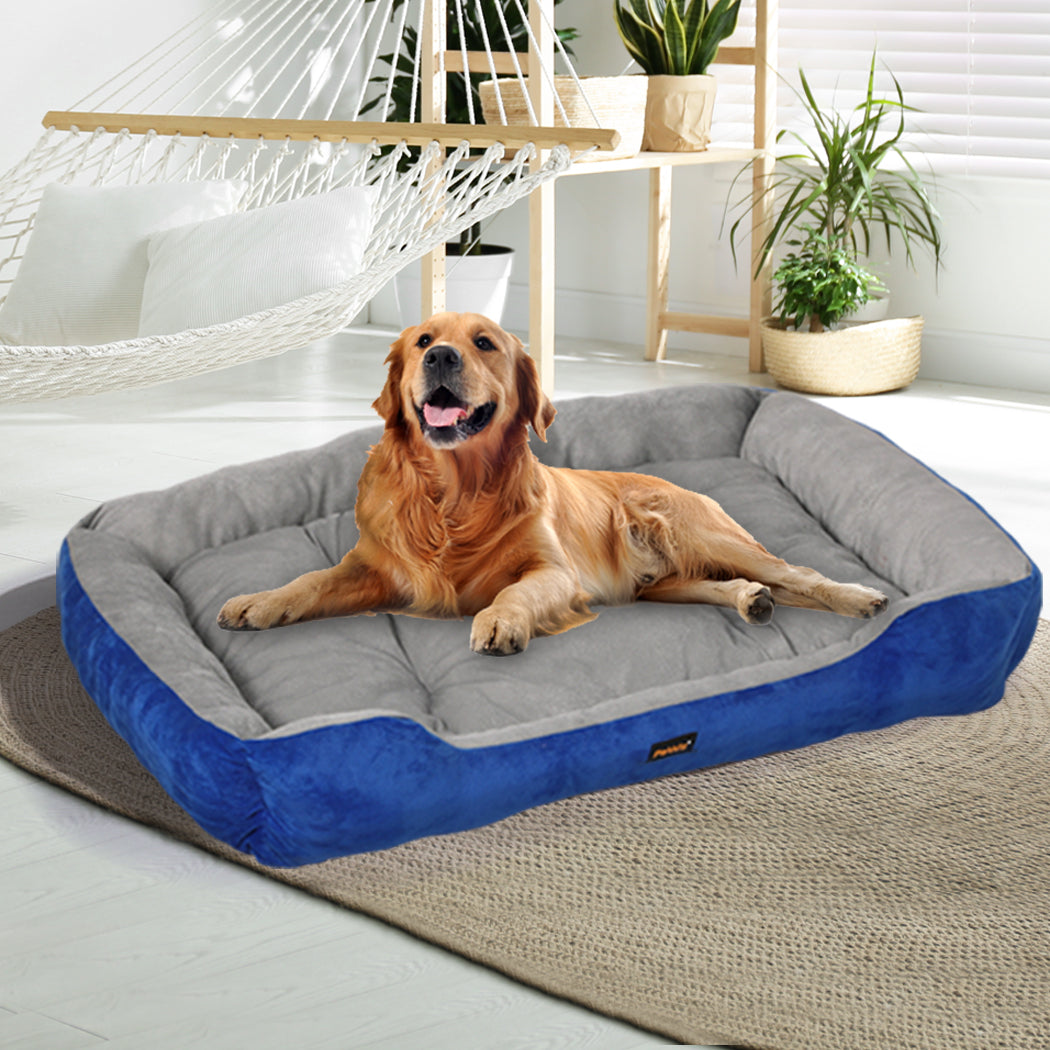 Pet Bed Dog Beds Bedding Mattress XL Navy X-Large