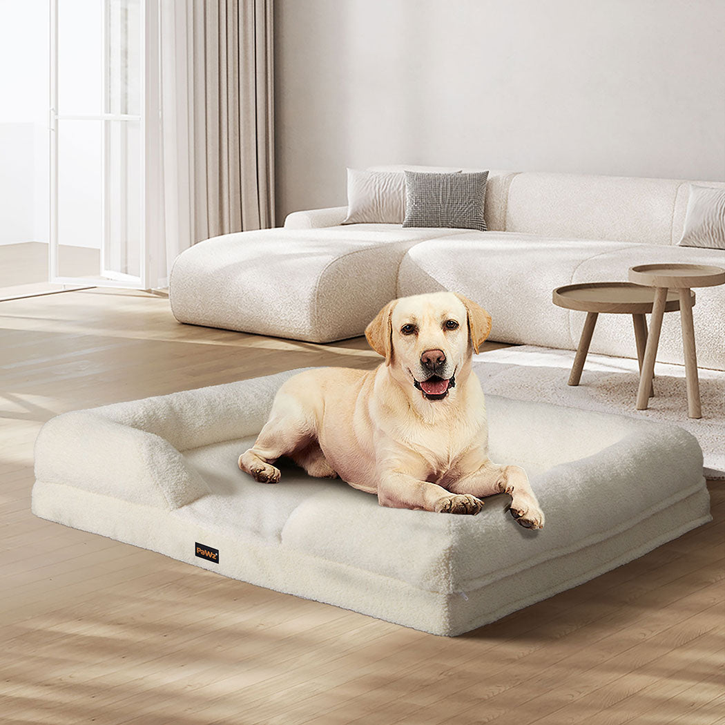 White sofa bed 90x64x18cm