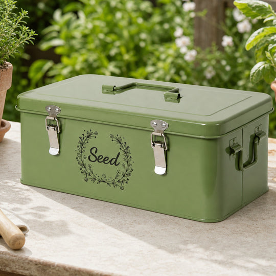 Seed Storage Box 4 Compartment 33x18x13.5cm