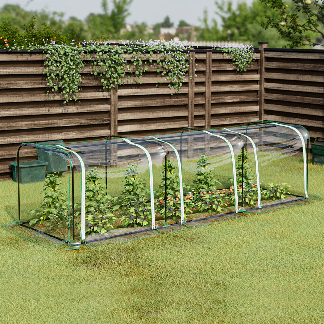 Greenhouse Tunnel Transparent Cover 80x80cm