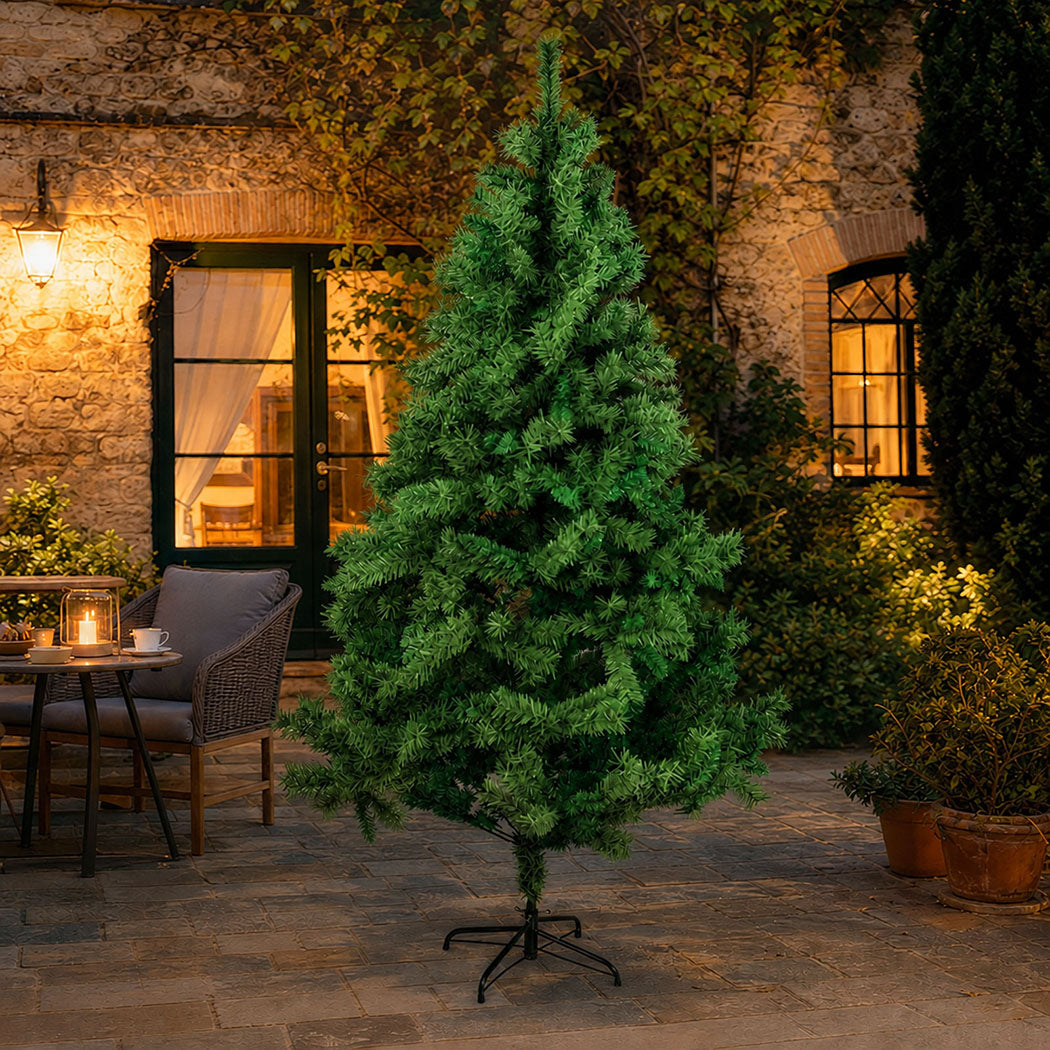Slim Christmas Tree 2.1m Green