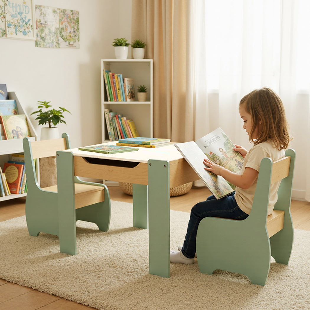 Kids Table And Chairs Set 63x61.5x48cm