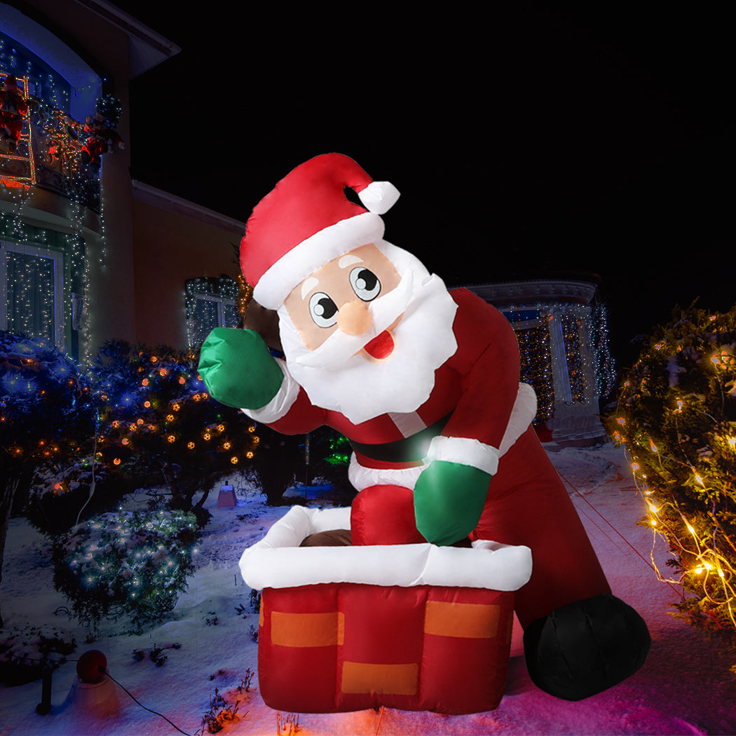 Inflatable Christmas- Decor Santa