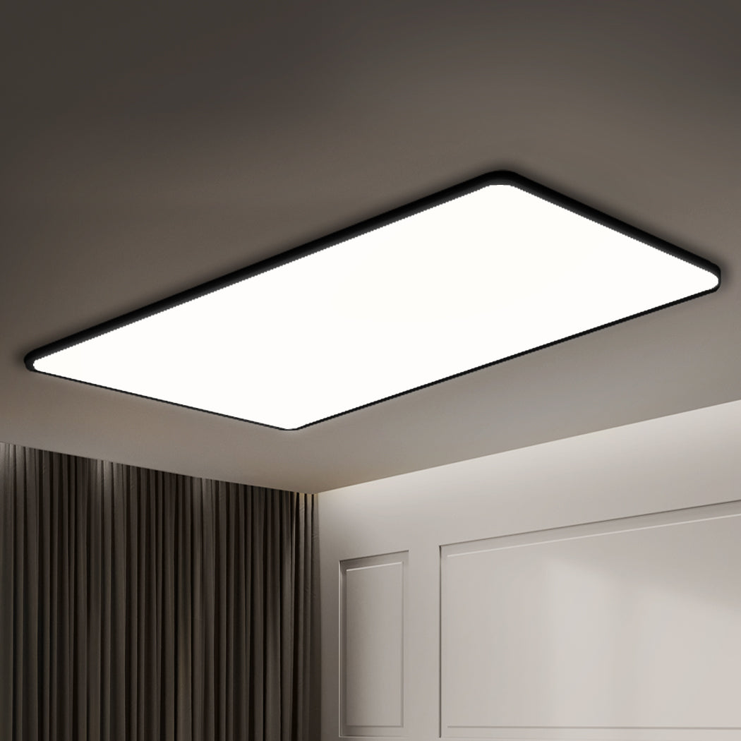 3-Colour Ultra-Thin 5CM LED Ceiling 90W Black