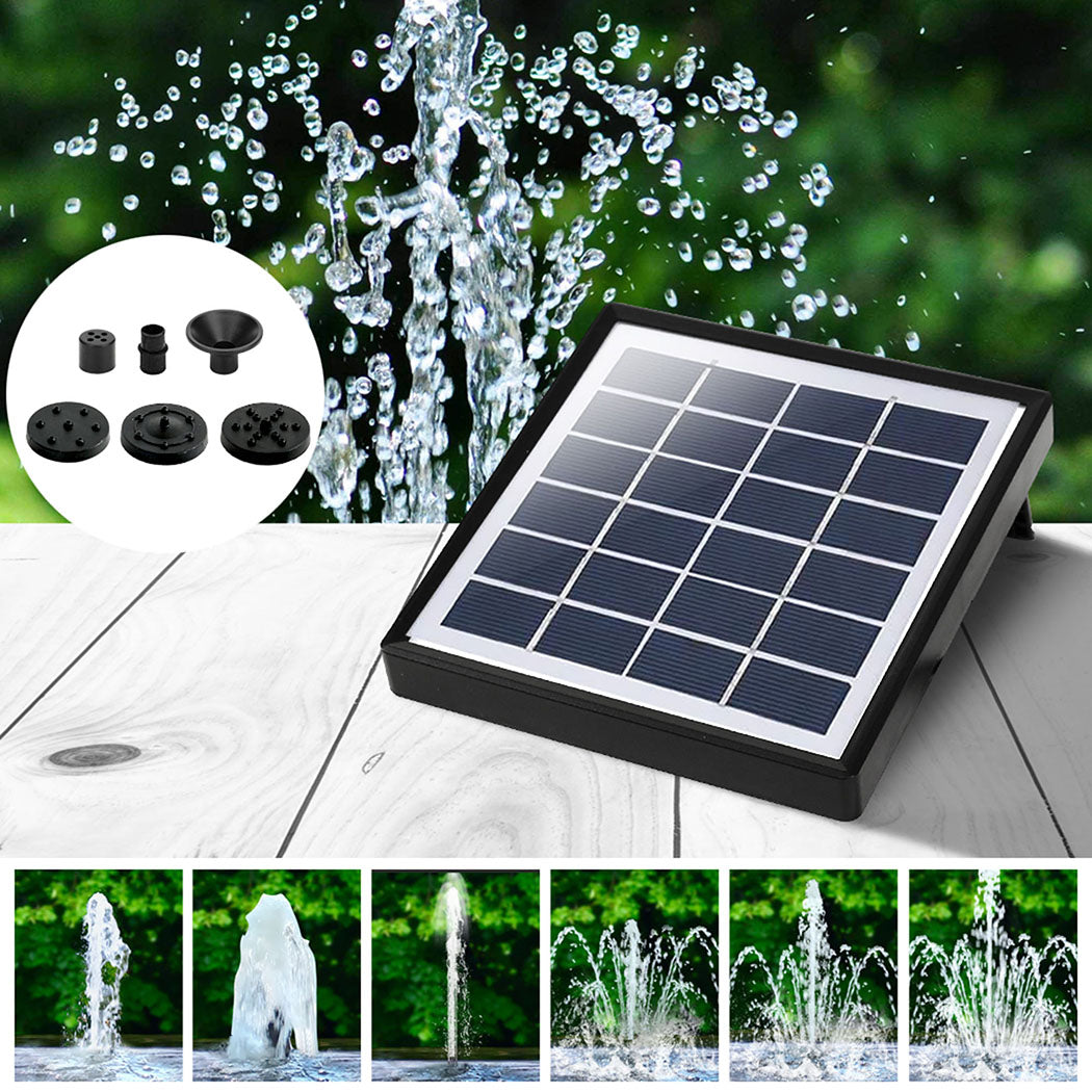 Solar Powered Water Fountain Pump