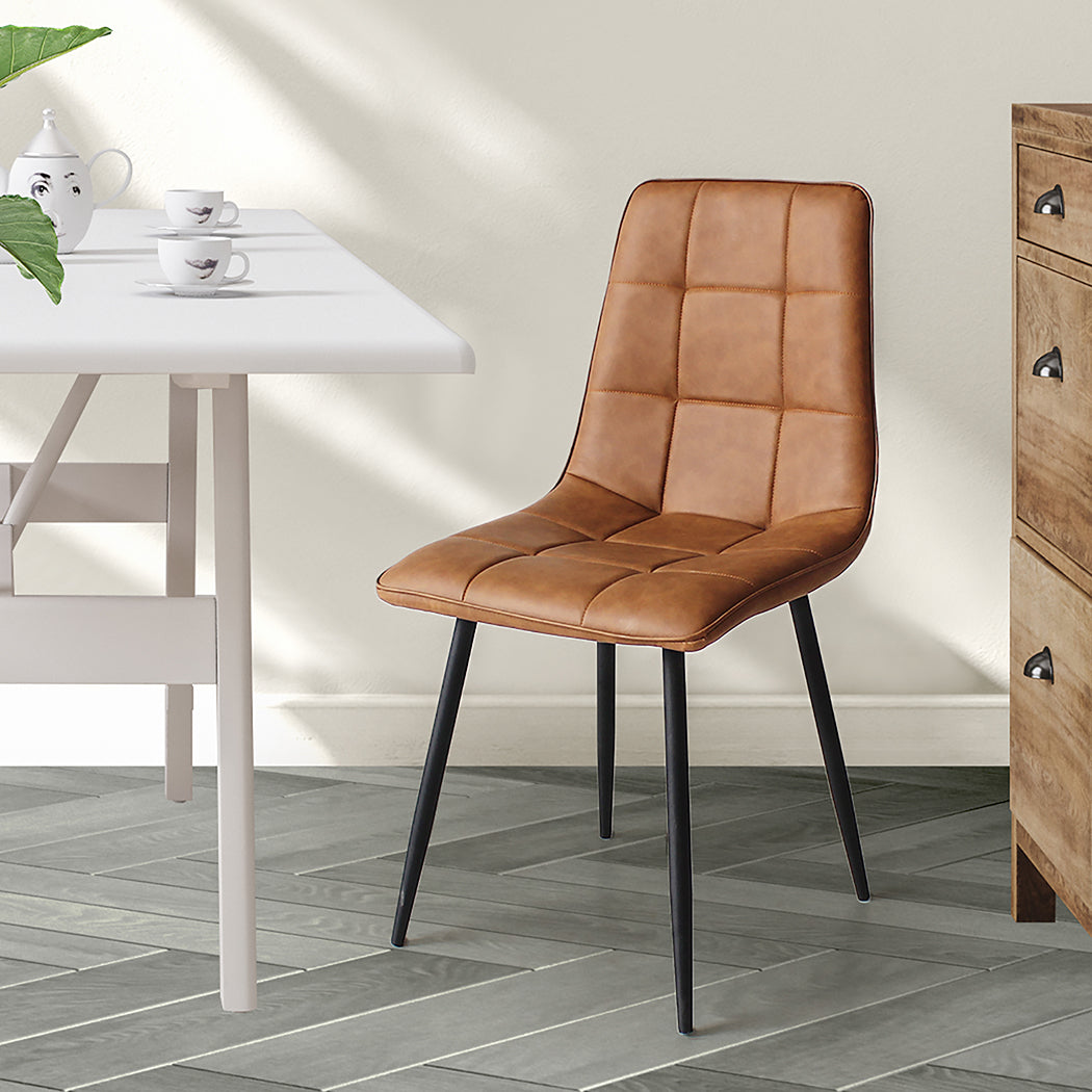 Cozy 8x Dining Chairs Kitchen Chair  Soft Cushion Classic Durable