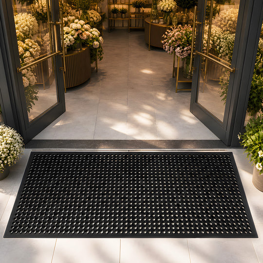 Non Slip Anti Fatigue Mat Black 150x90cm