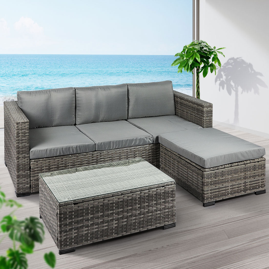5pcs Outdoor Sofa Set Patio Furniture
