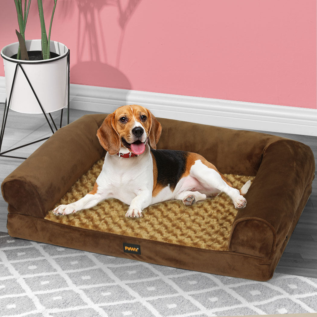 Pet Bed Sofa Dog Beds Bedding Soft M Blue Medium