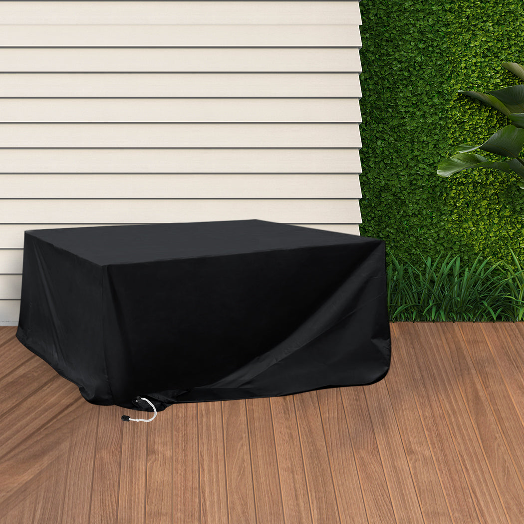 Compact Outdoor Furniture Cover Garden Black 10cm Extension  Premium, id2&3