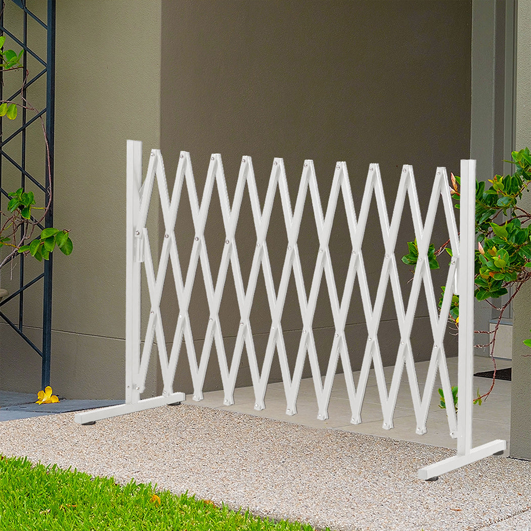Pet Baby Safety Fence Security Gate Barrier Indoor Outdoor White, White colour - photo 16