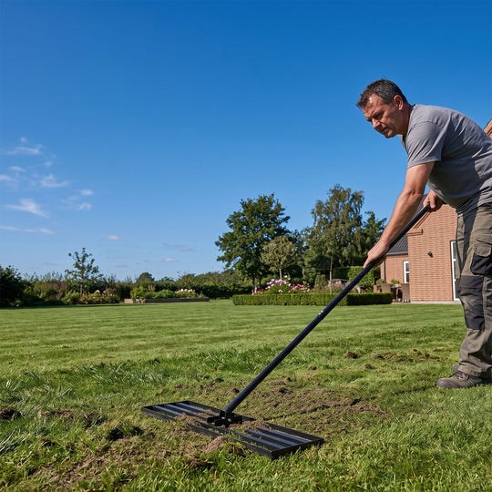 Lawn Levelling Rake Heavy Duty 75x25cm