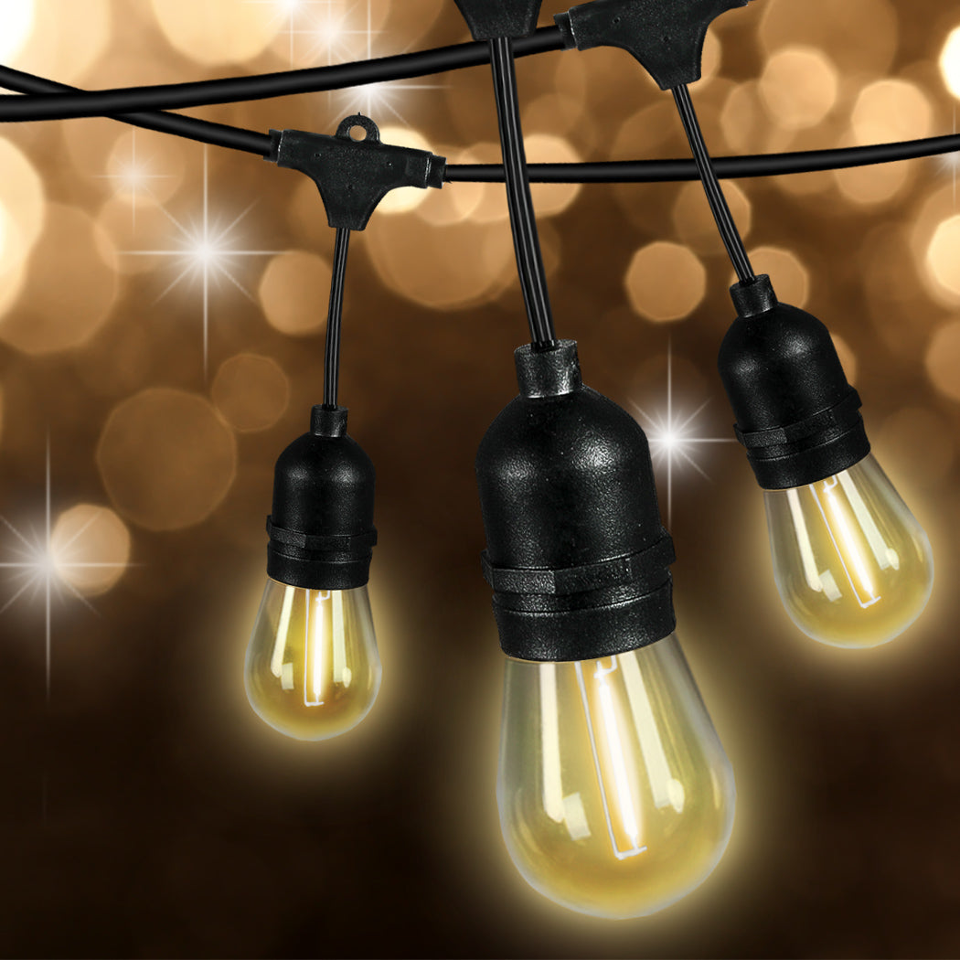 10M Festoon String Lights Xmas 10 Meter