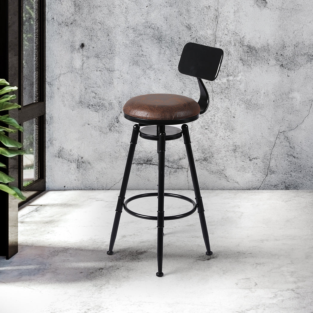 1x Industrial Bar Stools Kitchen