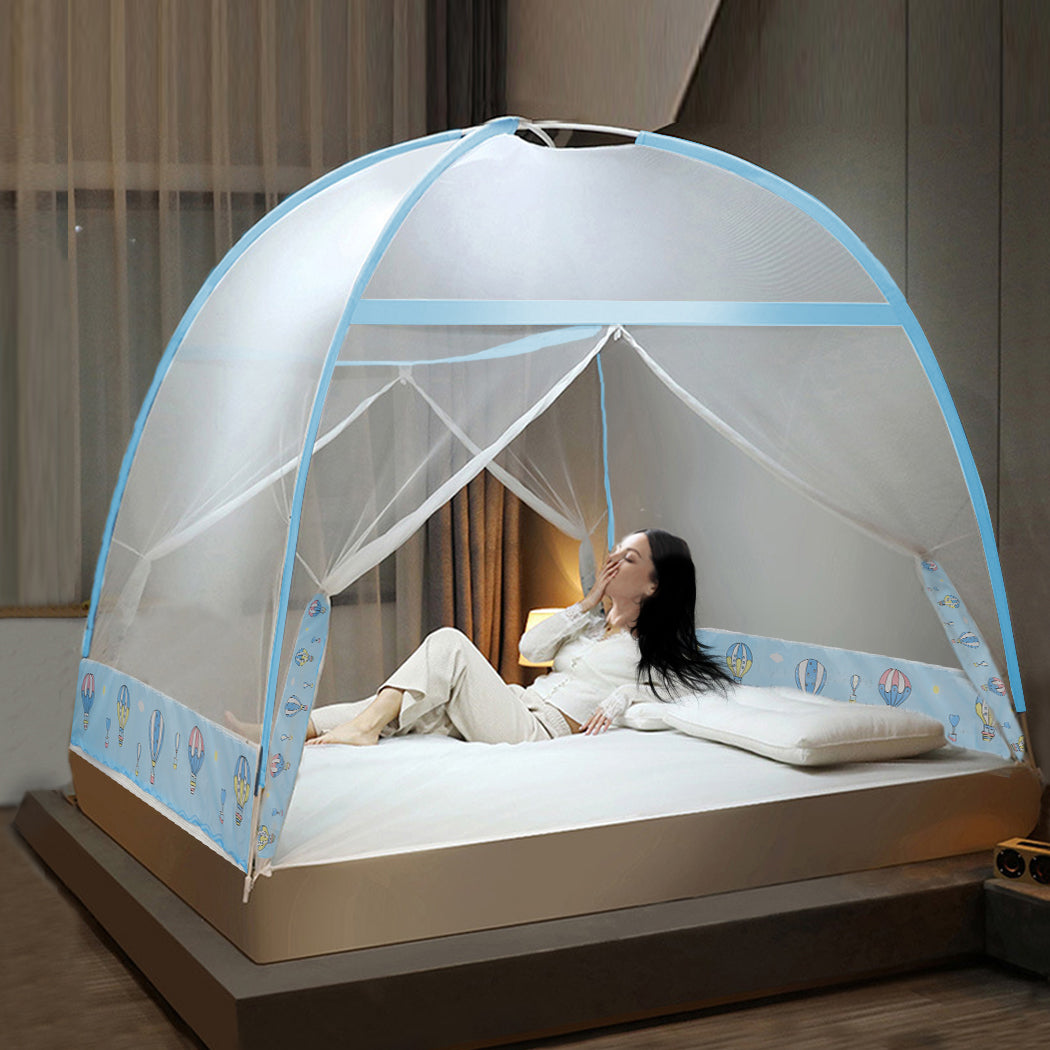 Mosquito Bed Nets Foldable Canopy - King, Dome Fly Repel Insect