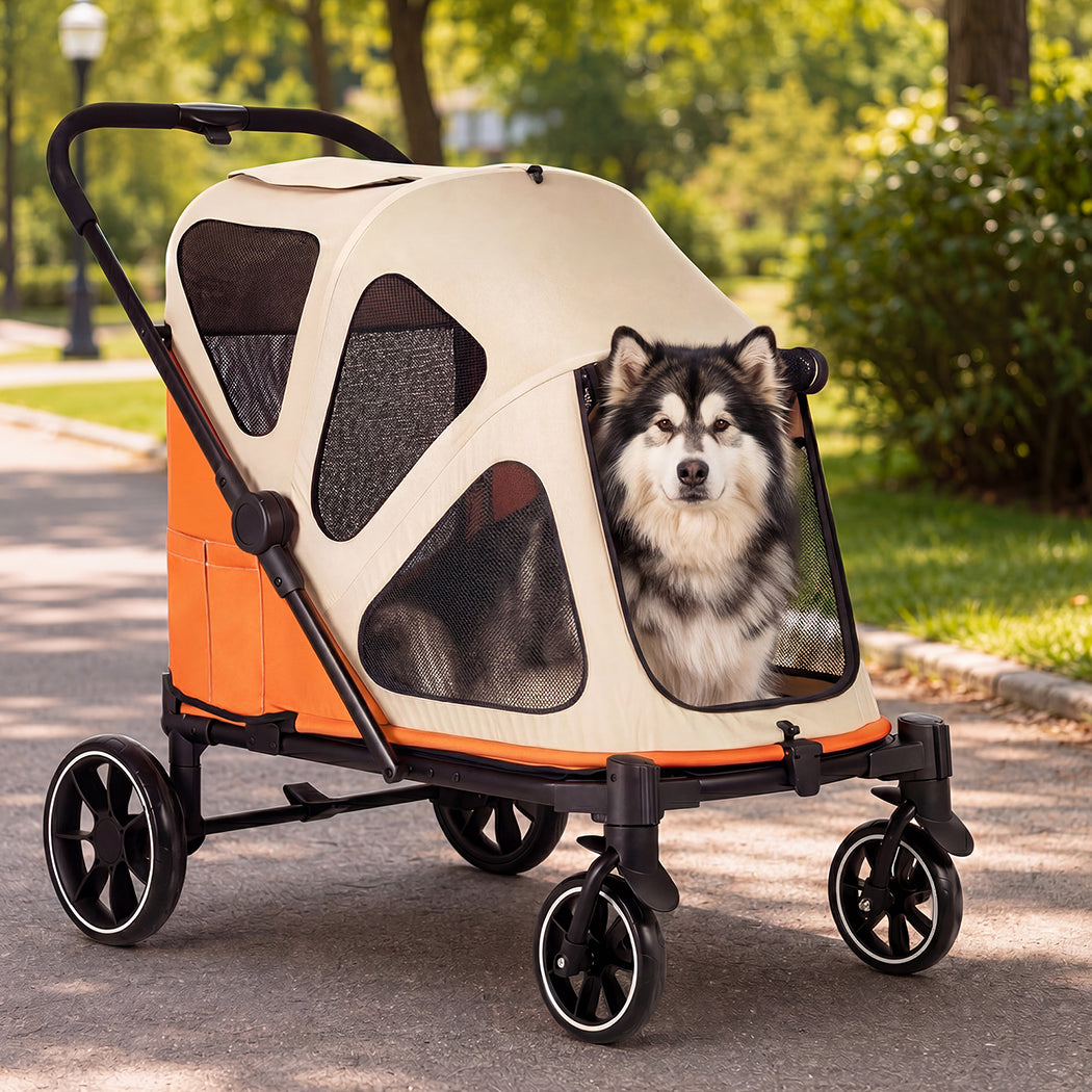 Pet Stroller Foldable Mesh 16x26cm