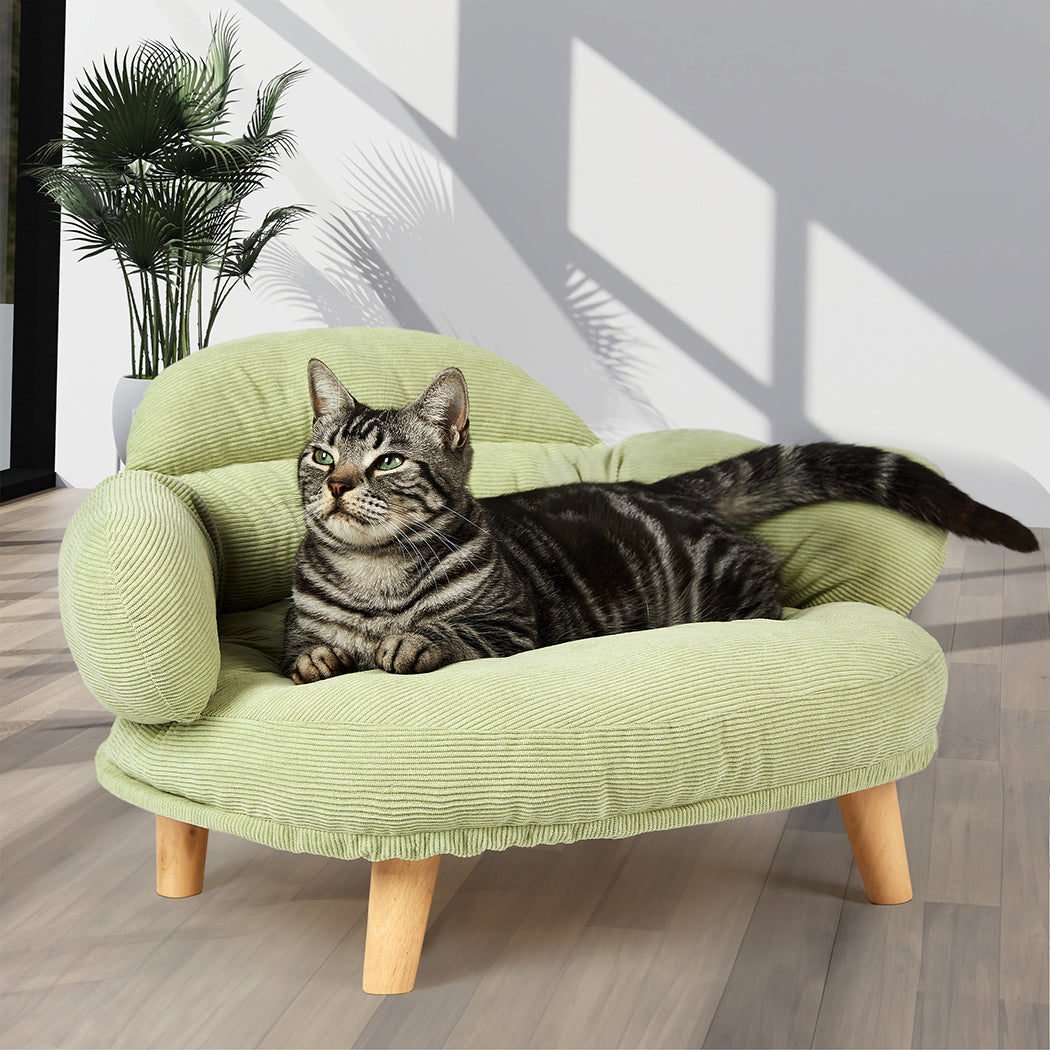 Pet Sofa Green XL 70x56x42cm