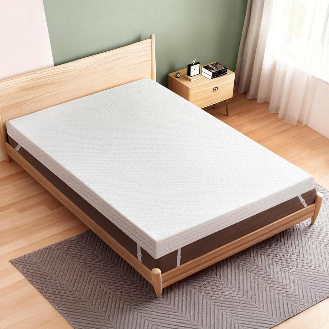 Memory Foam Mattress Topper 10cm Thick 203x107x10cm