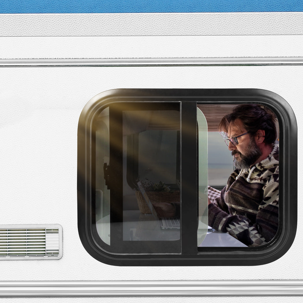 Caravan Sliding Window Motorhome with Tinted Tempered Glass