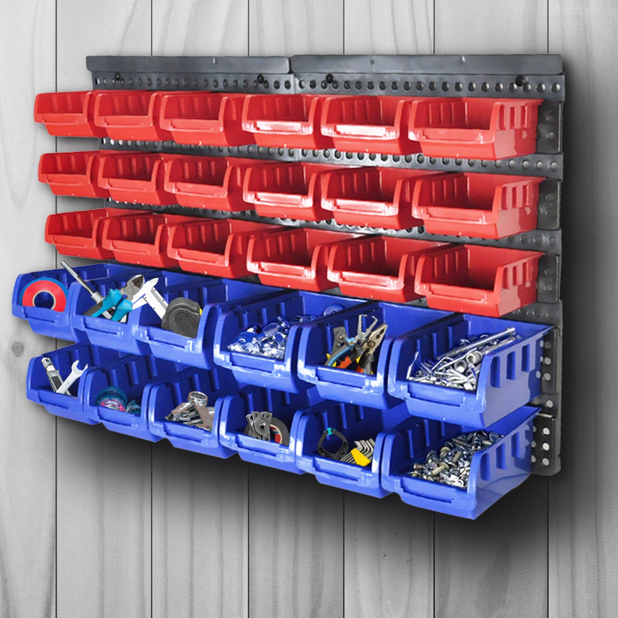 Tool Storage Bins Box Wall