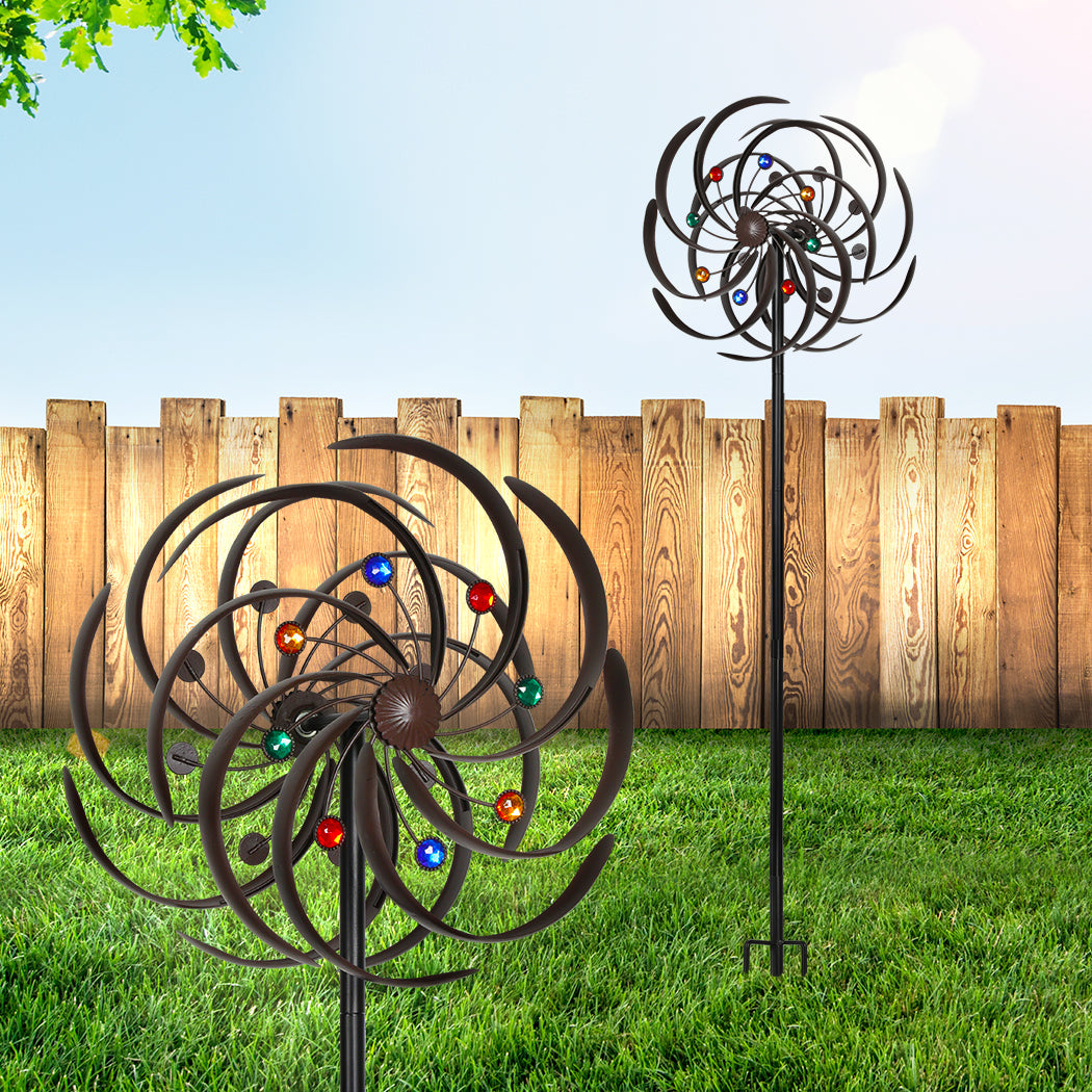 Garden Windmill Wind Mill Spinner Metal