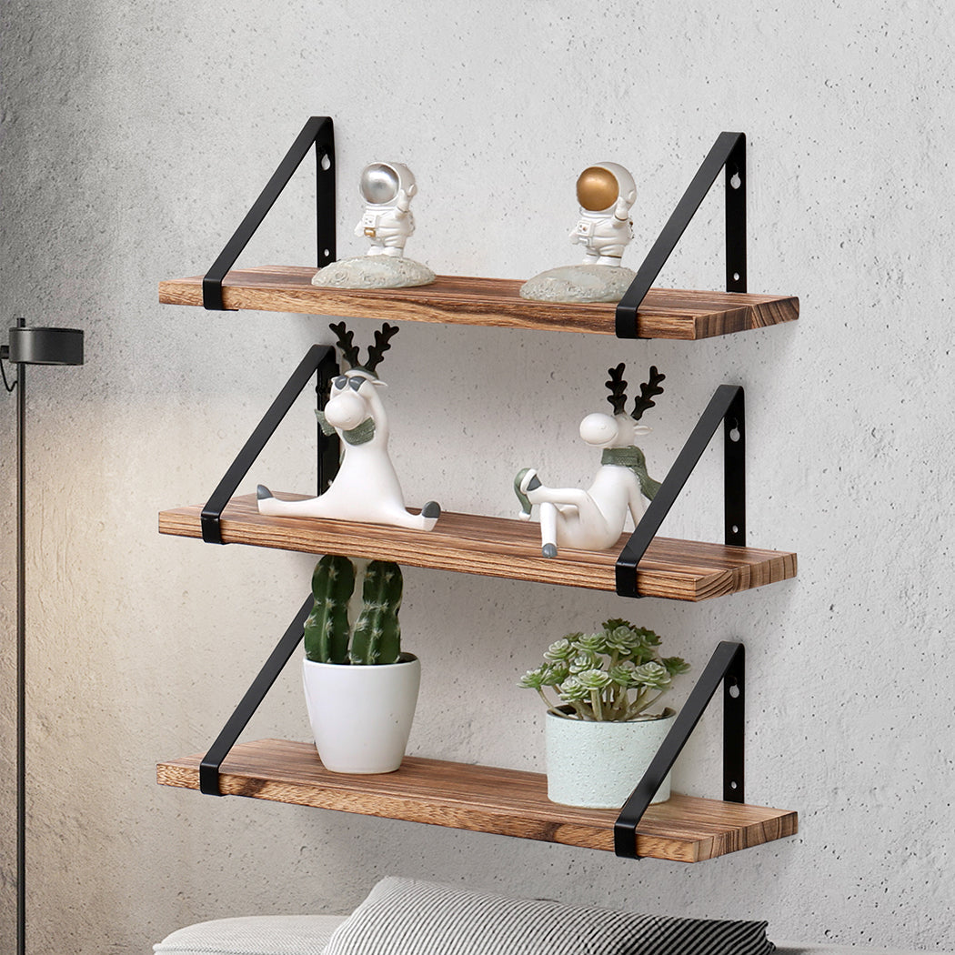 Floating Shelf DIY Hanging Shelves with Pcs Hung Wall Mounted