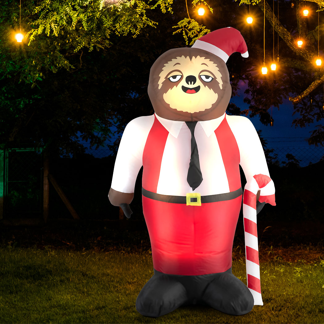 Christmas Inflatable Sloth