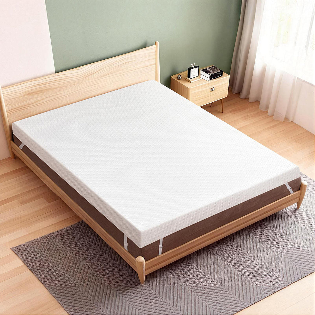 Memory Foam Mattress Topper 10cm Thick 203x153x10cm