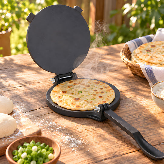 Tortilla Press Cast Iron Heavy Duty 24.5x20x9.5cm