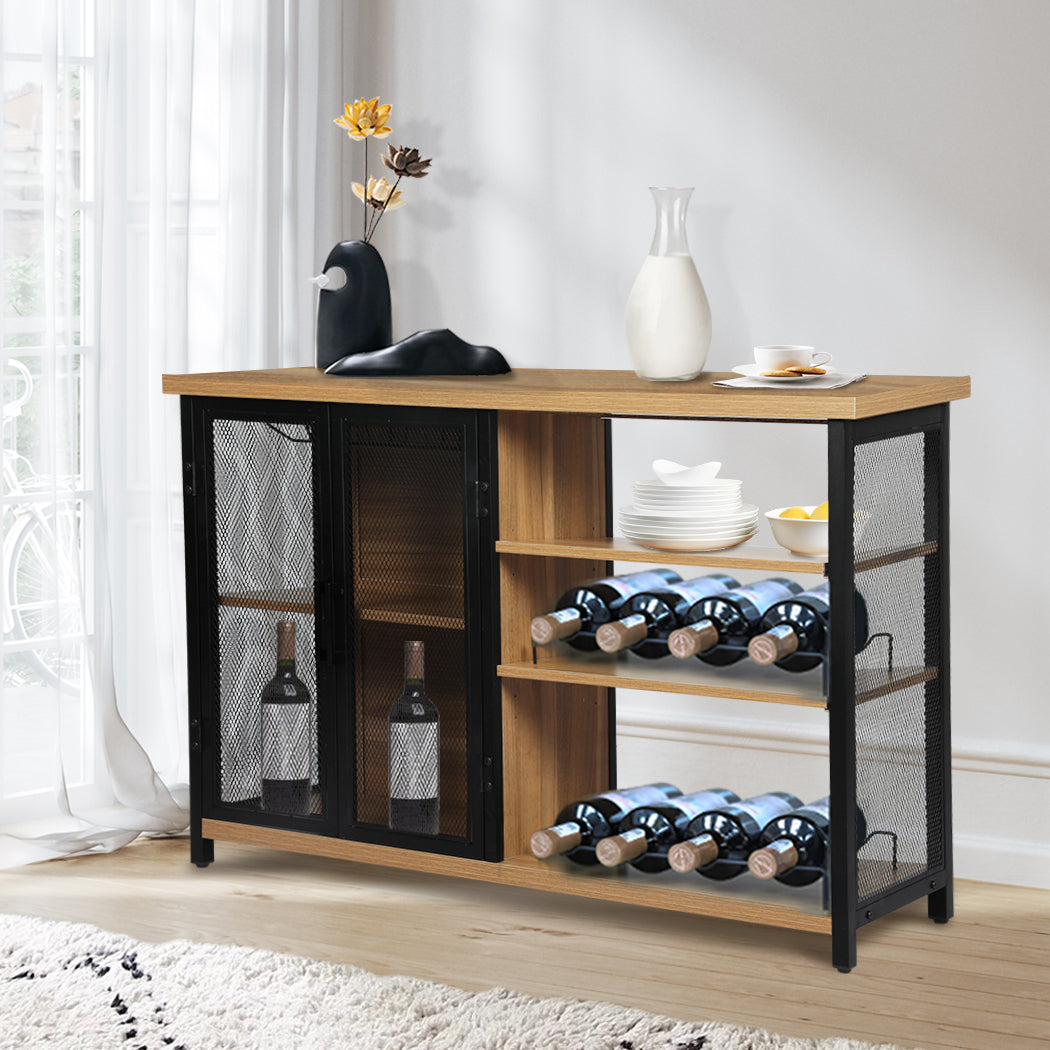 Buffet Sideboard Bar Cabinet Stylish Dining Storage Solution