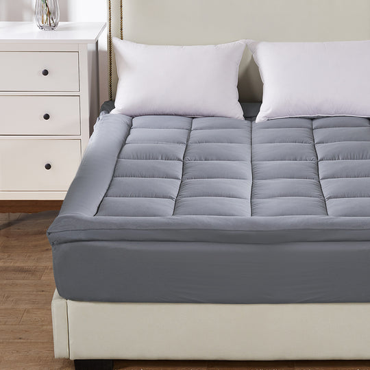 Mattress Topper Bamboo Fibre Luxury Pillowtop Protector