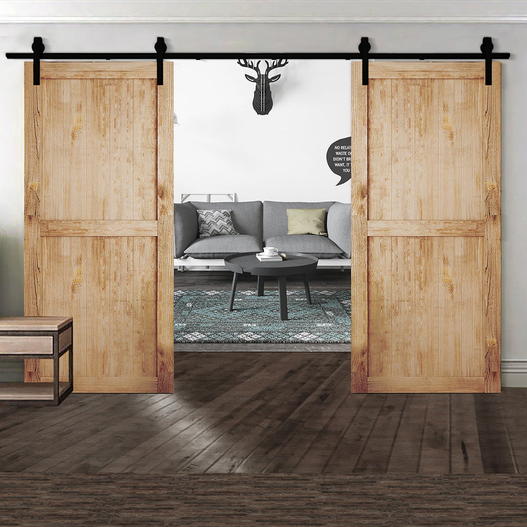 2.44M Antique Classic Style Double Sliding