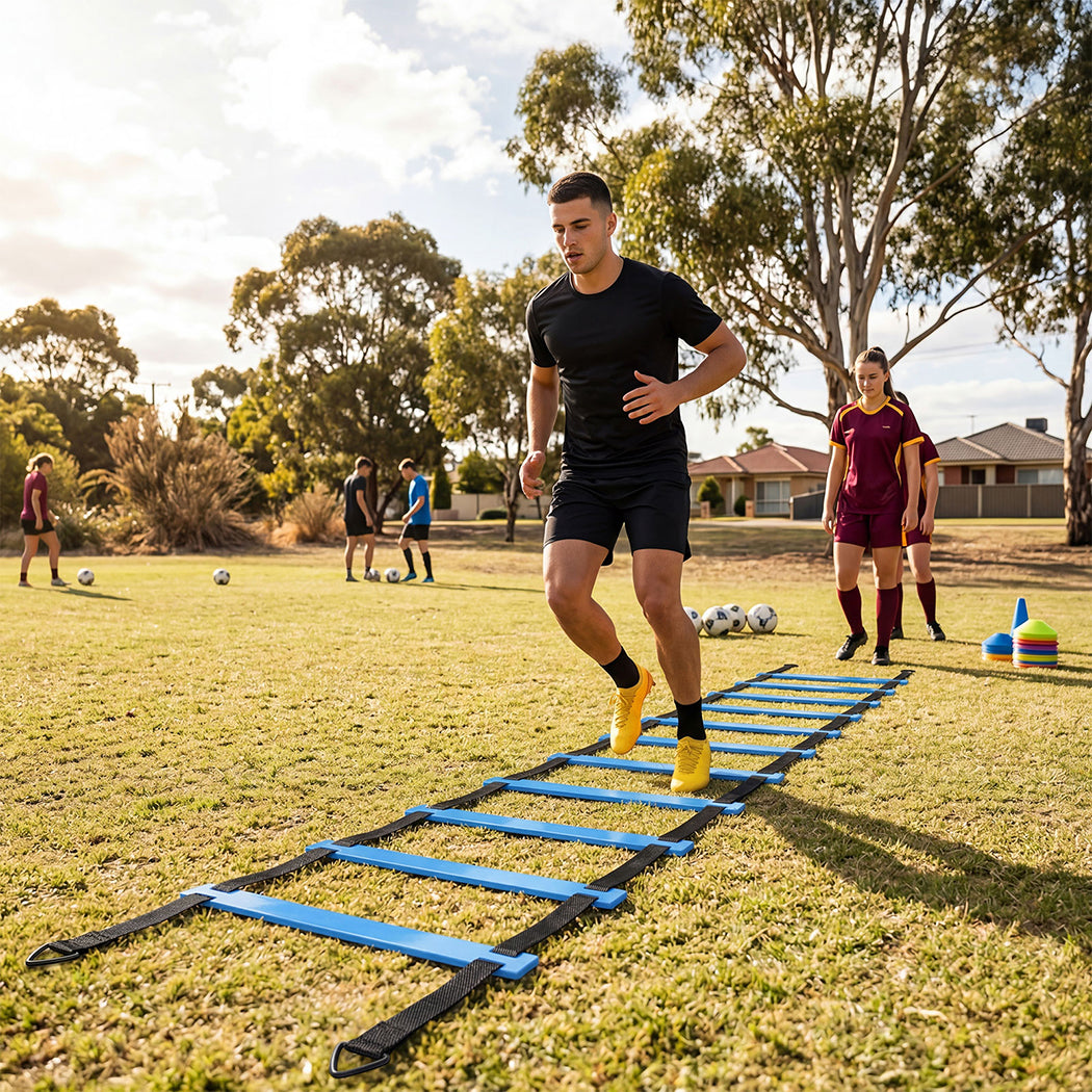 Soccer Agility Training Set Poles Ladder | Simpledeals