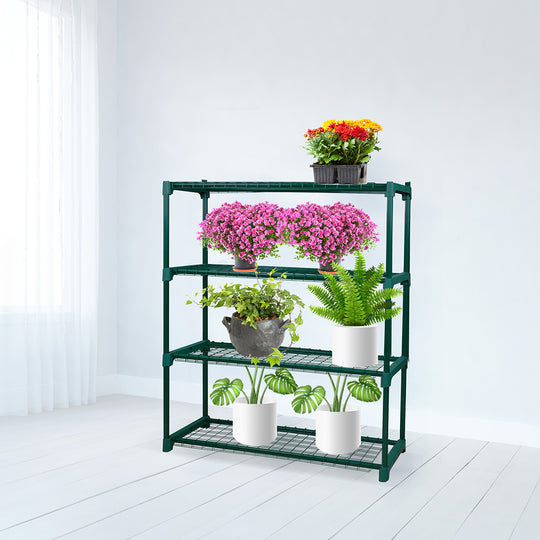Tier Plant Stand Garden Greenhouse Steel Storage Shelving