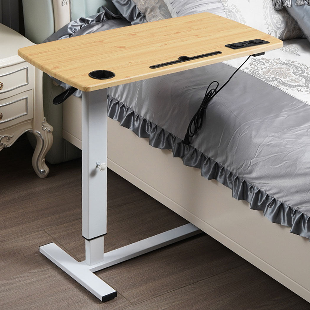 Premium Standing Desk Height Adjustable Oak  Durable Frame Classic