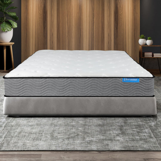Queen Mattress Pocket Spring Pillow Top Soft Comfort Layer