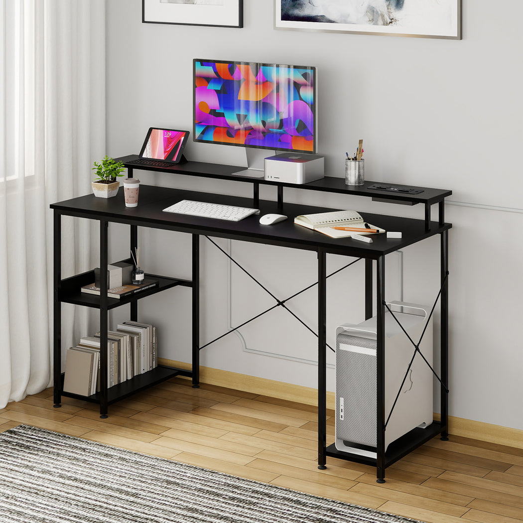 Gaming Desk Computer Table 140cm 140x48x86.5cm