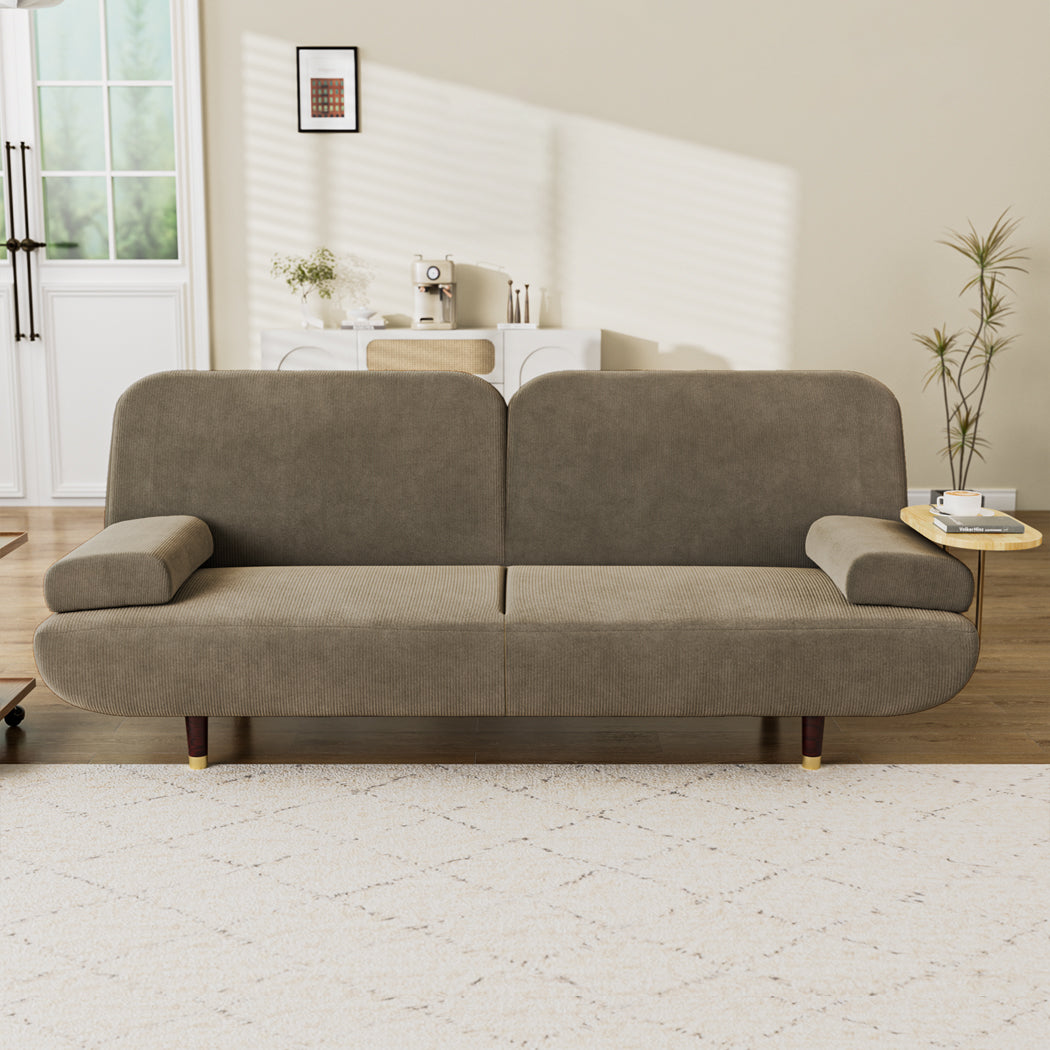 Luxury CONVERTIBLE SOFABED WITH USB CHARGE AND SIDE TABLE  Premium