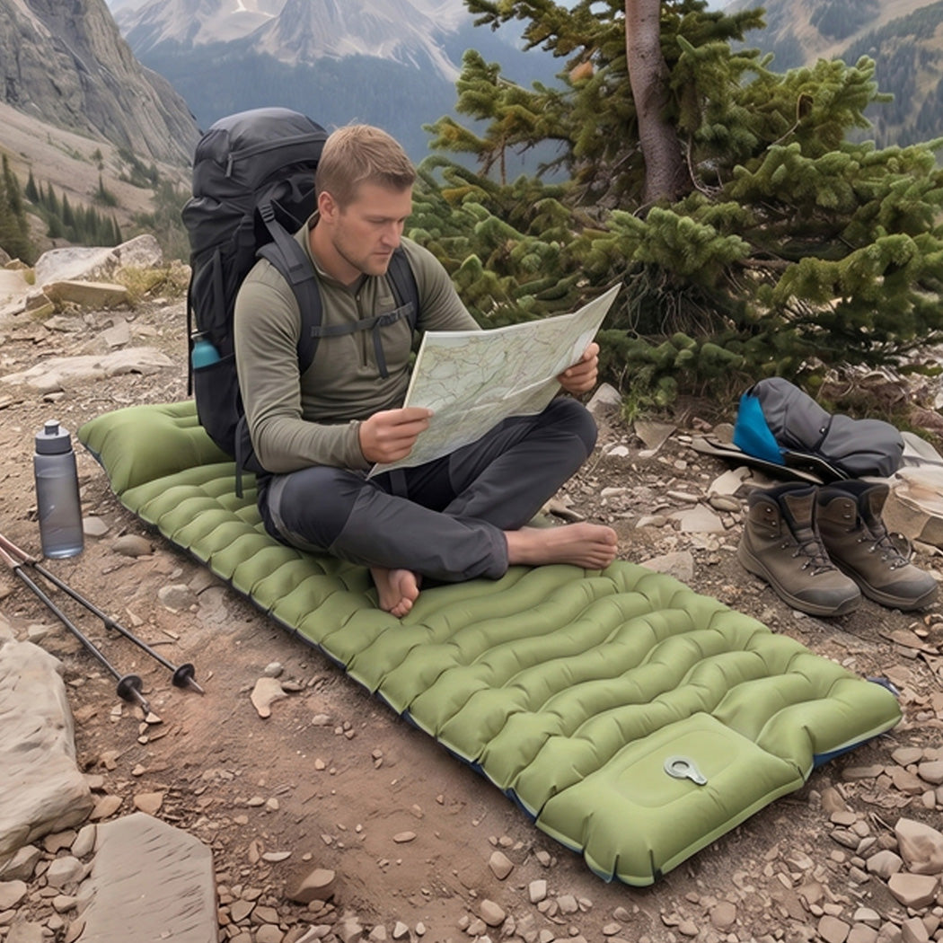 Inflatable Camping Sleeping Pad Ultralight | Simpledeals