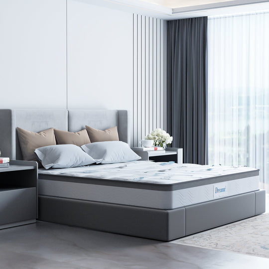 Double 25cm Versatile Spring Mattress Bed Pocket Tight Medium firm 6.0 Premium Quality