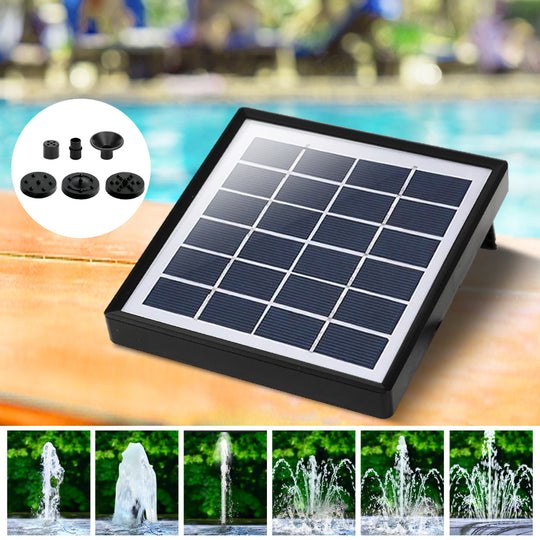 Solar Powered Water Fountain Pump - Kit Pond Pool Submersible
