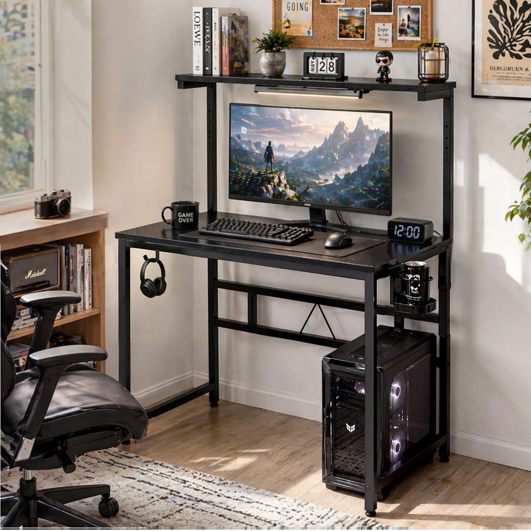 Gaming Computer Desk Adjustable Shelf Hook | Simpledeals