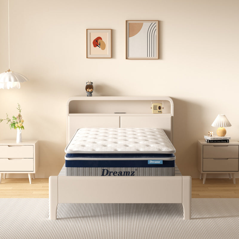 Stylish Spring Mattress Pillow Top All Sizes 32CM  Space-Saving
