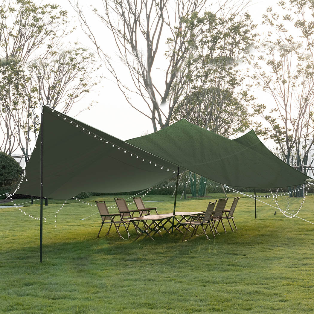 Green Tarpaulin 4x3 Meter Heavy Duty 4x3cm
