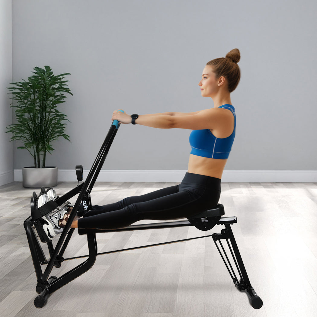 2 In 1 Rowing Machine Home Gym 155x89.3x97.5cm