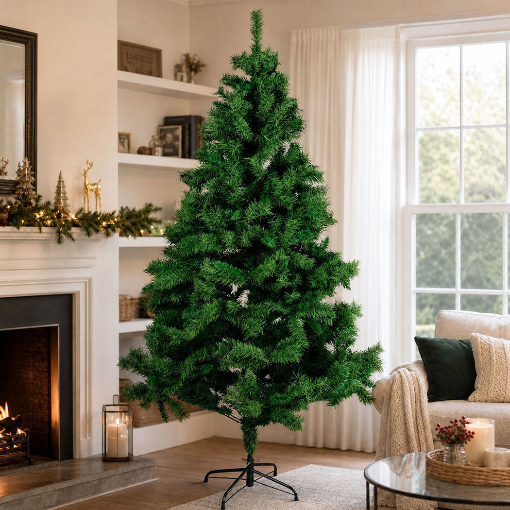 Slim Christmas Tree 2.1m Green