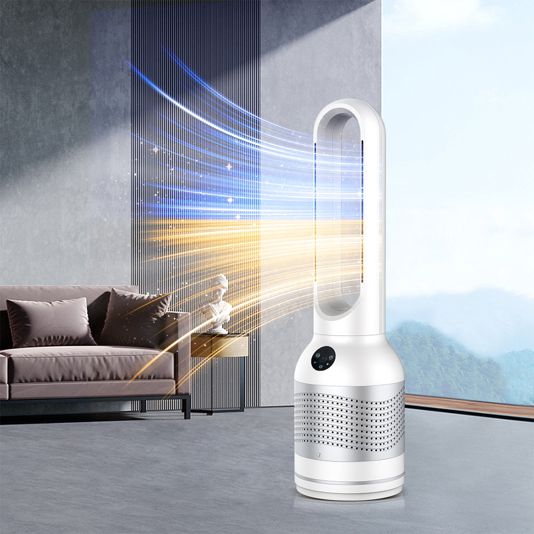 Ergonomic Bladeless Fan Cooler & Heater & Purifying air  Soft Cushion with id4 - photo 8