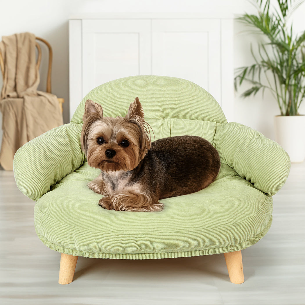 Pet Sofa Green XL 70x56x42cm