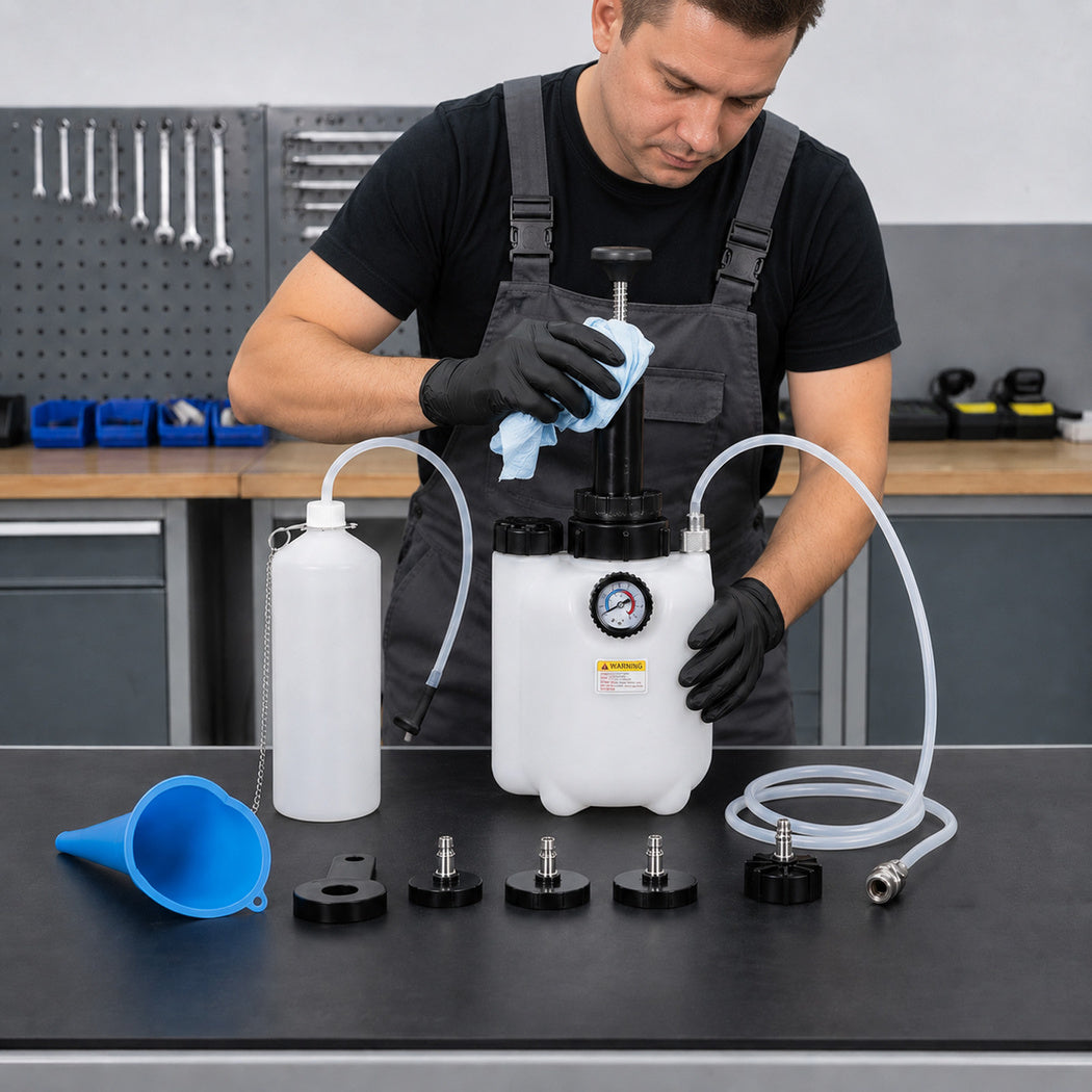 Brake Bleeding Kit 3L Pressure Bottle 17.5x40cm