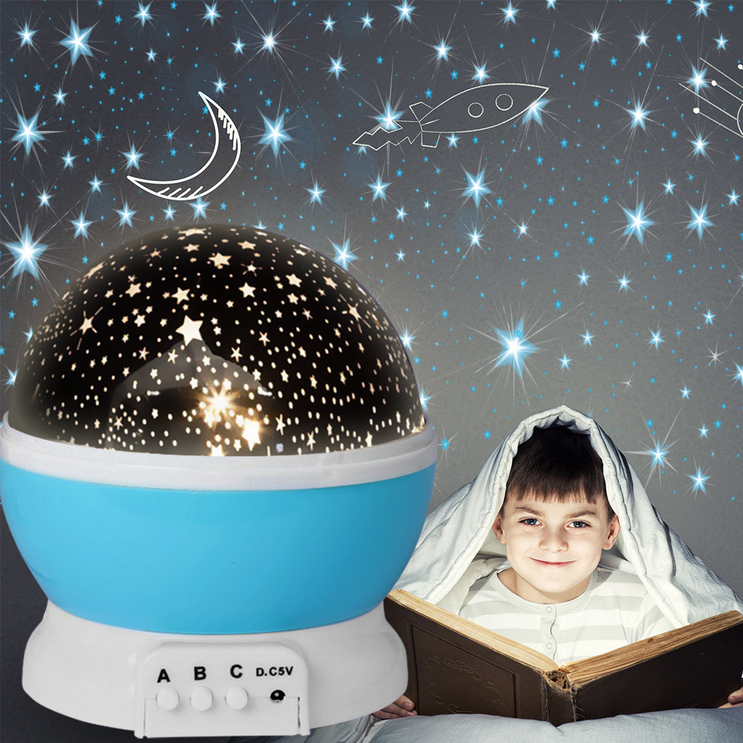 LED Star Projector Light Galaxy Starry Blue